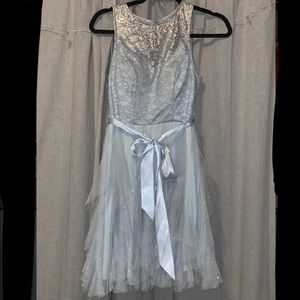 Blue “Le Chateau” Prom Dress